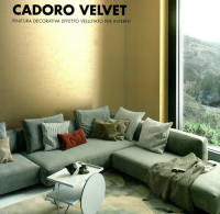 Сан Марко Декоративное покрытие для интерьера Cadoro Velvet, база bianco, 1л (вельвет) ИТАЛИЯ. Декоративная краска